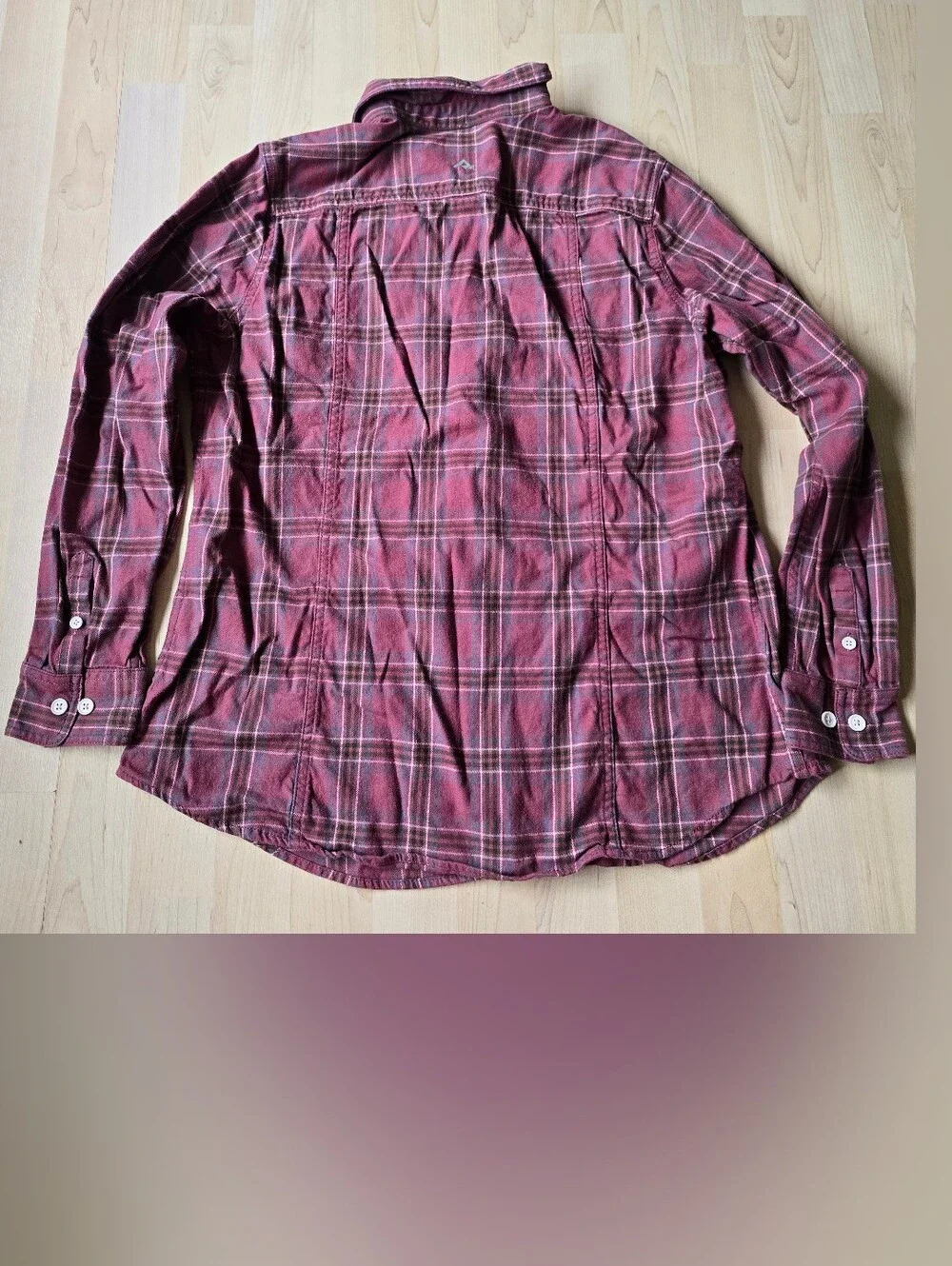 Ridgecut Button Down Plaid Long Sleeve Size Large